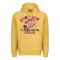 Antique Gold forget love id rather fall into tacos Premium Hoodie - MaliasSmallBusiness