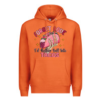 Carrot forget love id rather fall into tacos Premium Hoodie - MaliasSmallBusiness