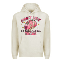 Oatmeal Heather forget love id rather fall into tacos Premium Hoodie - MaliasSmallBusiness