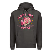 Smoke forget love id rather fall into tacos Premium Hoodie - MaliasSmallBusiness
