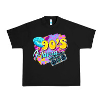 Black 90's mama Urban Heavy Tee - Zillion Design Studio