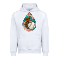 White baseball and western roses teardrop  3 Urban Hoodie - BundleAndBundleShop