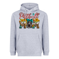 Heather Grey pittbull mom Heavyweight Hoodie - Artiststas