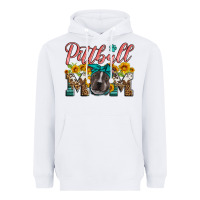 White pittbull mom Heavyweight Hoodie - Artiststas