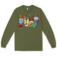 Army Green math teacher coffee cups Long Sleeve Tee - Zillion Design Studio