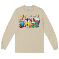 Mushroom math teacher coffee cups Long Sleeve Tee - Zillion Design Studio