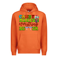 Carrot candy makes everything better Premium Hoodie - AdoDesignShop