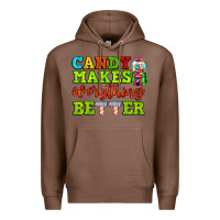 Chestnut candy makes everything better Premium Hoodie - AdoDesignShop