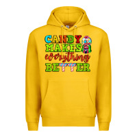 Lemon candy makes everything better Premium Hoodie - AdoDesignShop