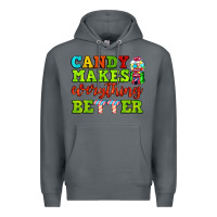Rock candy makes everything better Premium Hoodie - AdoDesignShop
