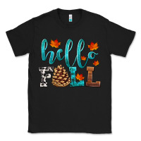 Black hello fall Classic Tee - HRA Design Shop
