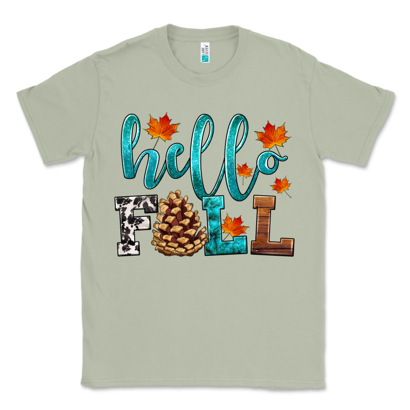 Hello Fall Classic Tee by HRA Design Shop | Teevron