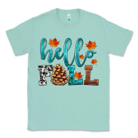 Seafoam hello fall Classic Tee - HRA Design Shop