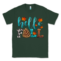 Sports Green hello fall Classic Tee - HRA Design Shop