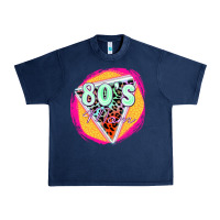 Navy 80's mom Urban Heavy Tee - Zillion Design Studio