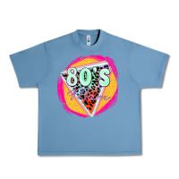 Pebble Blue 80's mom Urban Heavy Tee - Zillion Design Studio