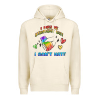 Tofu i may be straight pride day Premium Hoodie - MaliasSmallBusiness