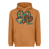 Meerkat autism hearts leopard cowhide Heavyweight Hoodie - Artiststas