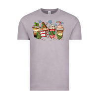 Vintage Zinc christmas tree cake  coffee cups Vintage Tee - Zillion Design Studio