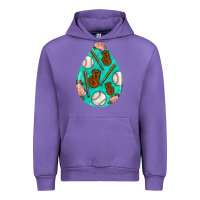 Tulip baseball and western roses teardrop  5 Urban Hoodie - BundleAndBundleShop