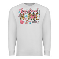Dove Grey Registered Nurse Premium Sweatshirt - LillyAllenDesigns