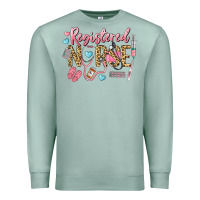 Seafoam Registered Nurse Premium Sweatshirt - LillyAllenDesigns