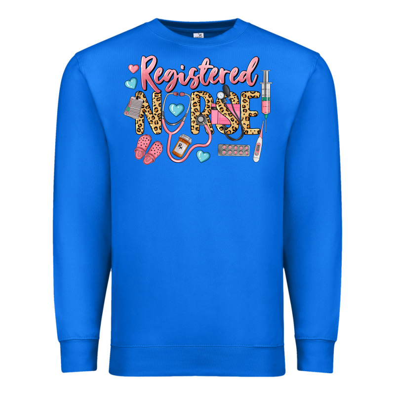 Registered Nurse Premium Sweatshirt by LillyAllenDesigns | Teevron