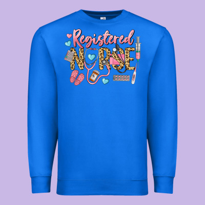 Registered Nurse Premium Sweatshirt Designed By Lillyallendesigns