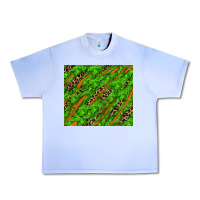 Grape Ice Distressed Shamrock And Leopard Urban Heavy Tee - RanaPortraitStore
