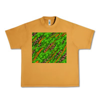 Peanut Butter Distressed Shamrock And Leopard Urban Heavy Tee - RanaPortraitStore