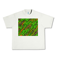 Pistachio Distressed Shamrock And Leopard Urban Heavy Tee - RanaPortraitStore