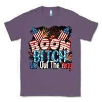 Lavender Boom bitch get out the way 4th of July Classic Tee - CowGirlArtShop