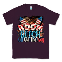 Plum Boom bitch get out the way 4th of July Classic Tee - CowGirlArtShop