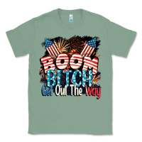 Sage Boom bitch get out the way 4th of July Classic Tee - CowGirlArtShop