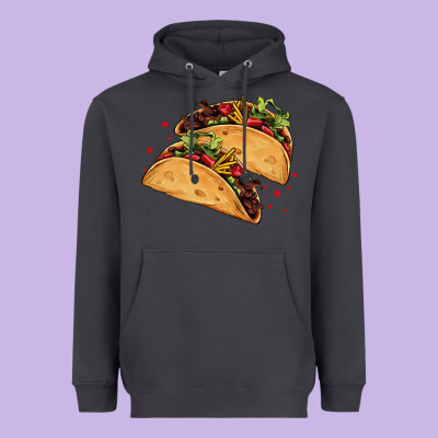 Mexican Taco's Heavyweight Hoodie Designed By Adodesignshop
