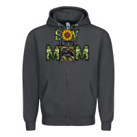 Smoke boy mom Zipper Hoodie - CowhideDigitalArt