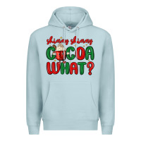 Blue Mist shimmy shimmy cocoa what Premium Hoodie - MaliasSmallBusiness