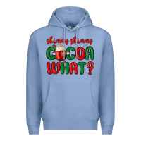 Colony Blue shimmy shimmy cocoa what Premium Hoodie - MaliasSmallBusiness