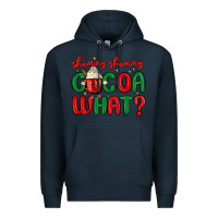 Navy shimmy shimmy cocoa what Premium Hoodie - MaliasSmallBusiness