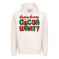 Pale Pink shimmy shimmy cocoa what Premium Hoodie - MaliasSmallBusiness