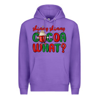 Purple shimmy shimmy cocoa what Premium Hoodie - MaliasSmallBusiness
