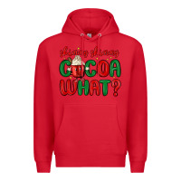 Red shimmy shimmy cocoa what Premium Hoodie - MaliasSmallBusiness