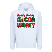 White shimmy shimmy cocoa what Premium Hoodie - MaliasSmallBusiness