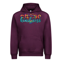 Mauve Wine Lgbtq Choose Kindness With Heart And Peace Urban Hoodie - BundleAndBundleShop