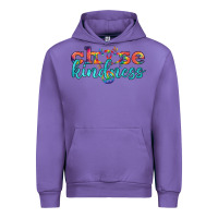 Tulip Lgbtq Choose Kindness With Heart And Peace Urban Hoodie - BundleAndBundleShop
