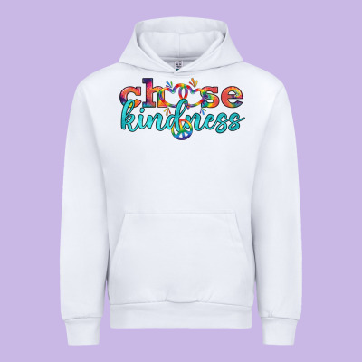 Lgbtq Choose Kindness With Heart And Peace Urban Hoodie Designed By Bundleandbundleshop