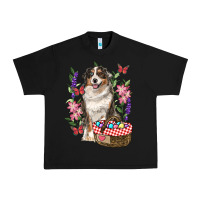 Black Easter Aussie Australian Shepherd Urban Heavy Tee - RanaPortraitStore