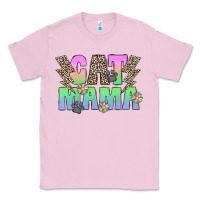 Bubblegum Pink cat mama Classic Tee - CowhideDigitalArt