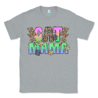 Heather Grey cat mama Classic Tee - CowhideDigitalArt
