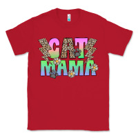 Red cat mama Classic Tee - CowhideDigitalArt